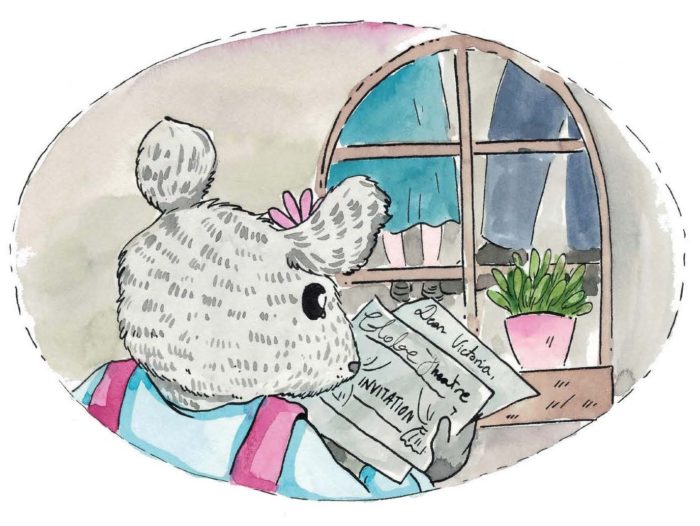 Victoria Mouse reading